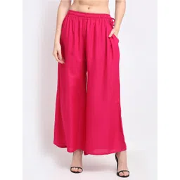 TAG 7 Women Flared Ethnic Palazzos-picture-37