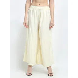 TAG 7 Women Flared Ethnic Palazzos-picture-33