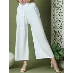 TAG 7 Women Flared Ethnic Palazzos-picture-19