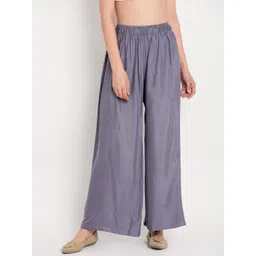 TAG 7 Women Flared Regular Palazzos-picture-39