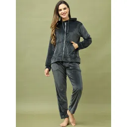 TAG 7 Women Hooded Night suit-picture-35