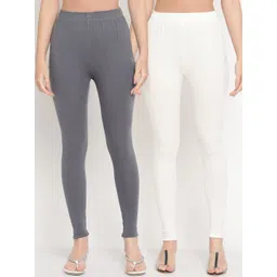 TAG 7 Women Pack of 2 Ankle Length Leggings-picture-42