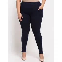 TAG 7 Women Plus Size Cotton Ankle Length Leggings-picture-35