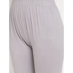 TAG 7 Women Set of 2 Blue & Grey Ankle Length Leggings image 3