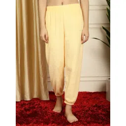 TAG 7 Yellow Woolen Lounge Pants-picture-43