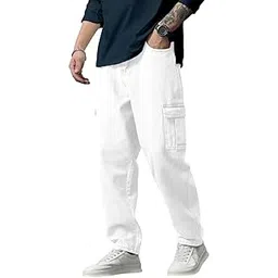 tagas Men Loose Fit Men's Flip Pocket Jeans || Mens Stylish Cotton Loose Fit Denim Cargo || Multi-Pocket Styling Pant||-picture-46
