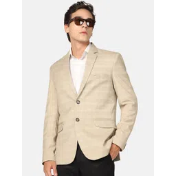 TAHVO Checked Single-Breasted Blazers-picture-28