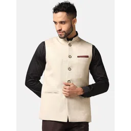 TAHVO Manadrin Collar Nehru Jacket-picture-14