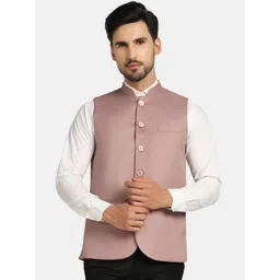 TAHVO Mandarin Collar Nehru Jacket-picture-30