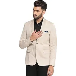 tahvo Men's Single Breasted Regular Fit Blazer for Occasion, Weddings, Party-picture-44