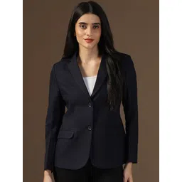 TAHVO Notched Lapel Collar Single Breasted Blazer-picture-41
