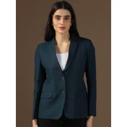 TAHVO Notched Lapel Single Breasted Formal Blazers-picture-24
