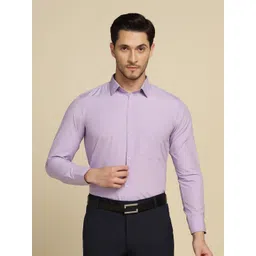 TAHVO Smart Slim Fit Spread Collar Formal Shirt-picture-38