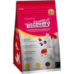 Taiyo Pluss Discovery Pink Fish Food - 1 kg (Pack of 1) | Super Premium 2-in-1 Formula with Colour Enhancers & High Protein | Mini Pellets (0.8 mm) for All Aquarium Fishes-picture-23