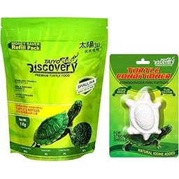 Taiyo Pluss Discovery Premium Turtle Food 1 Kg + Free Conditioner | Daily Nutrition Sticks With Spirulina And Stabilised Vitamin C | Suitable For Turtles Of All Life Stages.-picture-14
