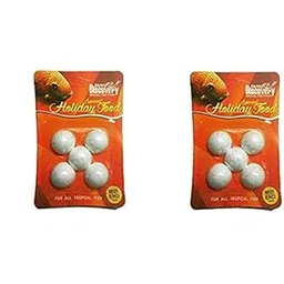 Taiyo Pluss Discovery Vacation Weekend Holiday Fish Food, 10 g |White| 10 Pieces| Pack of 2-picture-12