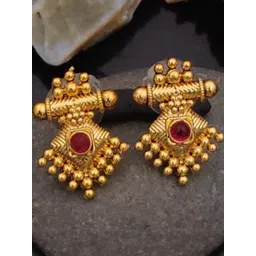 Tajoni Gold-Plated Alloy Studs-image-20
