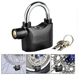 takatak Heavy Duty Disc Brake Anti-Theft Alarm Lock for Bike & Scooter Door & Window Door Window Alarm image 1