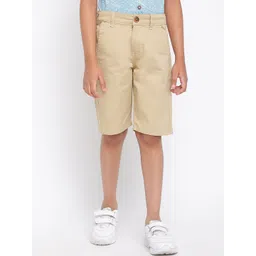 TALES & STORIES Boys Khaki Chino Shorts-picture-25