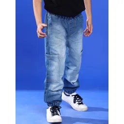 TALES & STORIES Boys Mid-Rise Loose Fit Trousers-picture-28