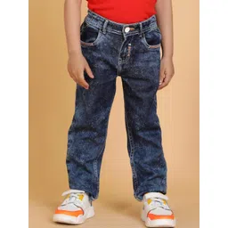TALES & STORIES Boys Slim Fit Mid-Rise Stretchable Jeans-picture-18