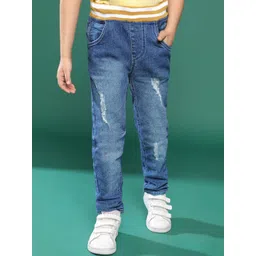 TALES & STORIES Boys Slim Fit Regular Denim Jeans-picture-38