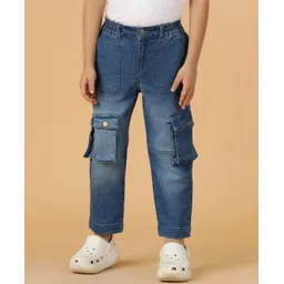 Tales & Stories Denim Washed Jeans - Blue-picture-26