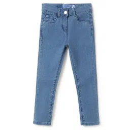 Tales & Stories Denim Woven Solid Jeans -Blue-picture-19