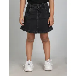 Tales & Stories Girls Black Skirt-picture-24