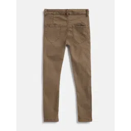 Tales & Stories Girls Brown Slim Fit Jeans image 2