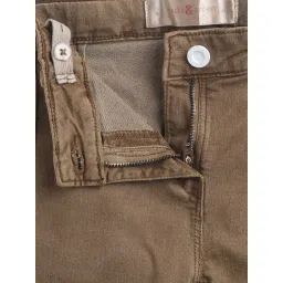 Tales & Stories Girls Brown Slim Fit Jeans image 3