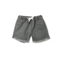 TALES & STORIES Girls Grey Denim Shorts-picture-22