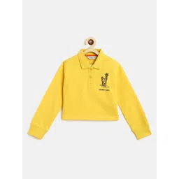 TALES & STORIES Girls Polo Collar Cotton T-shirt-picture-47