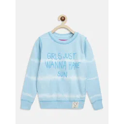 TALES & STORIES Girls Typography Printed Pullover-picture-15