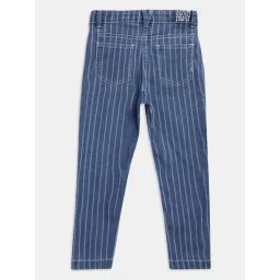 Tales & Stories Kids Blue Striped Pants image 2