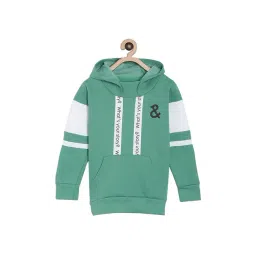 Tales & Stories Kids Green Printed Hoodie-picture-46
