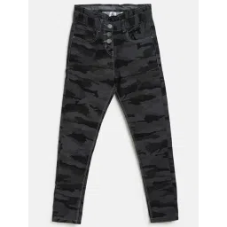 Tales & Stories Kids Grey Camouflage Trousers-picture-42
