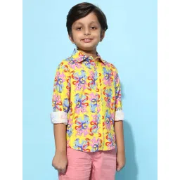 Tales & Stories Kids Multicolor Printed Full Sleeves Shirt-picture-45