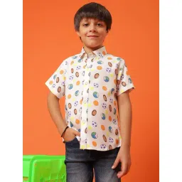 Tales & Stories Kids Multicolor Printed Shirt-picture-15