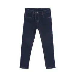 Tales & Stories Kids Navy Solid Jeans-picture-34