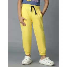 Tales & Stories Kids Yellow Cotton Regular Fit Full Sleeves Jogger-picture-23