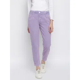 Tales & Stories Purple Regular Fit Joggers-picture-22