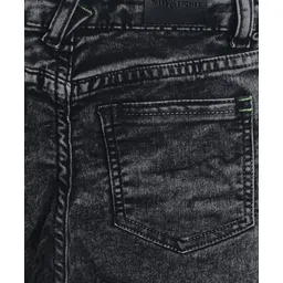 tales & stories Tales and Stories Solid Full Length Jeans - Black image 5
