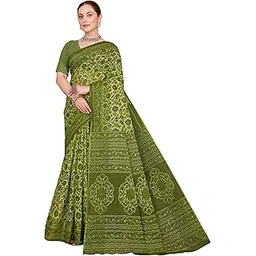 tamaira fashion Women's Floral Printed Pure Soft Cotton Moonga Saree Without Blouse Piece(2545_Munga Parent)-picture-52