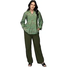 tamiska by narendra kumar Green Printed Top for Women-picture-27