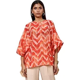 tamiska by narendra kumar Western Tops for Women | Regular Wear,Rayon Blend Material Printed Tops For Girls | Girls Summer Clothing Tops | Stylish Sleeve, Regular fit Tops-picture-43