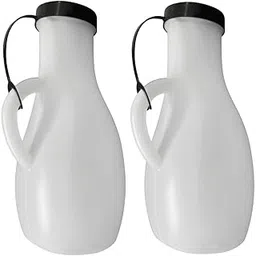 Tan45 Urine Pot for Men Toilet, Urinal Collector For Adults With Lid Pack Of 2 800ml Each-picture-32