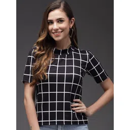 TANDUL Checked Top-picture-12