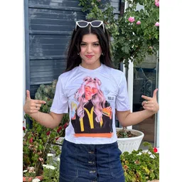 TANDUL Graphic Printed Short Sleeves Slim Fit T-shirt image 2