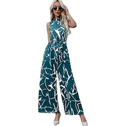 tandul Jumpsuit - Multicolor Jumpsuit, Sleeveless Casual Jumpsuit For Women (6430)-picture-15